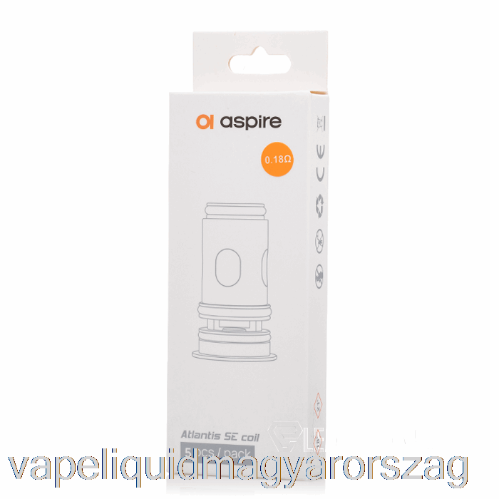 Aspire Atlantis Se Cseretekercsek 0.18ohm Tekercsek Vape E Cigi